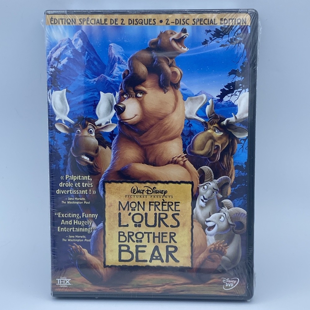 Disney Brother Bear DVD 2004 2-Disc Set Special Edition Bilingual NEW Sealed